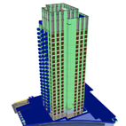 Woontoren Onyx 3D